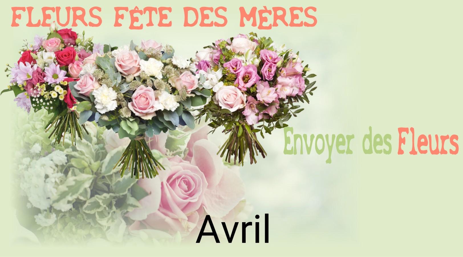 Bouquet de Fête des Mères livré à Avril